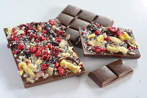 Результаты экспертизы шоколада с орехами