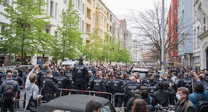 ​В Германии протестуют против ограничений