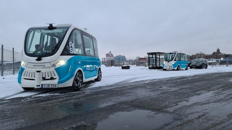 Keolis запускает новые беспилотные шаттлы