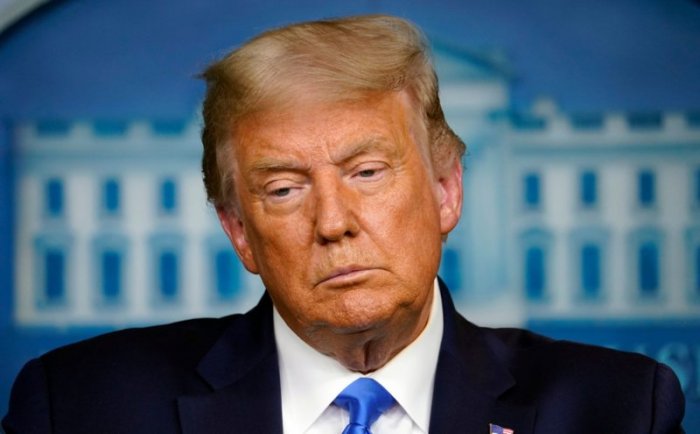 Трамп записал последнее обращение как президент