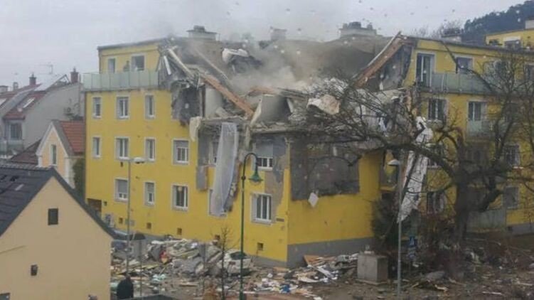 В Австрии произошел взрыв в жилом доме: фото