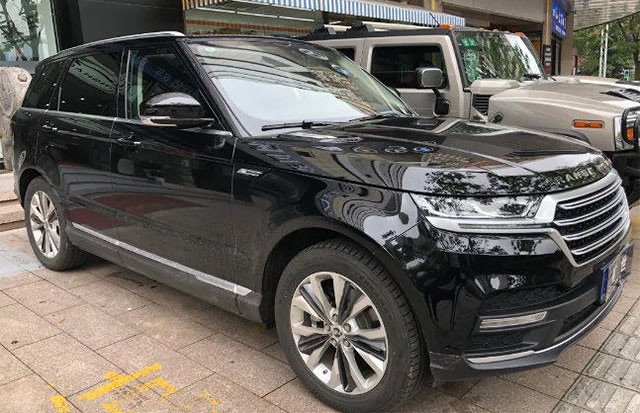 Новый китайский клон Range Rover сравнили с оригиналом