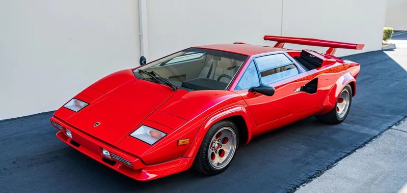 На аукцион выставили редкий Lamborghini Countach