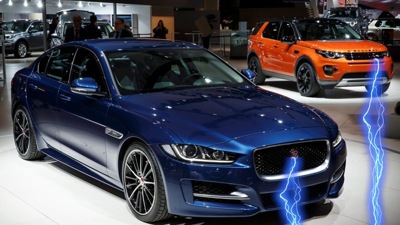Jaguar Land Rover отказывается от автомобилей с ДВС