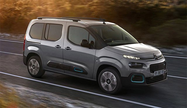 Citroen презентовали недорогой и очень вместительный электромобиль