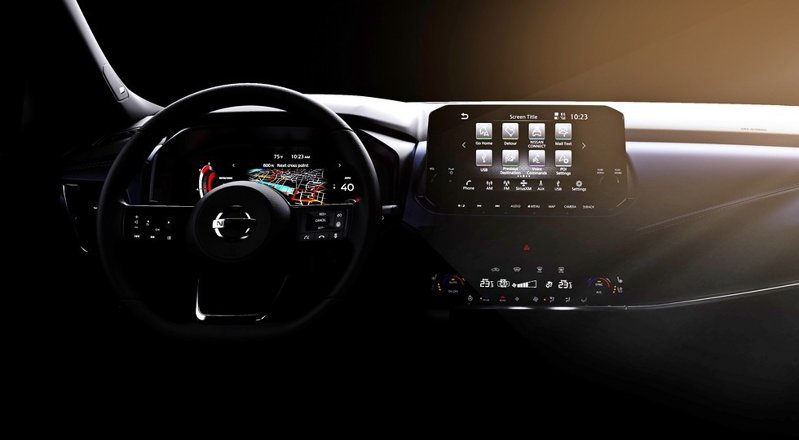Новый Nissan Qashqai показали перед скорой премьерой