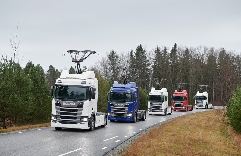 Scania вывела на дороги инновационные грузовики