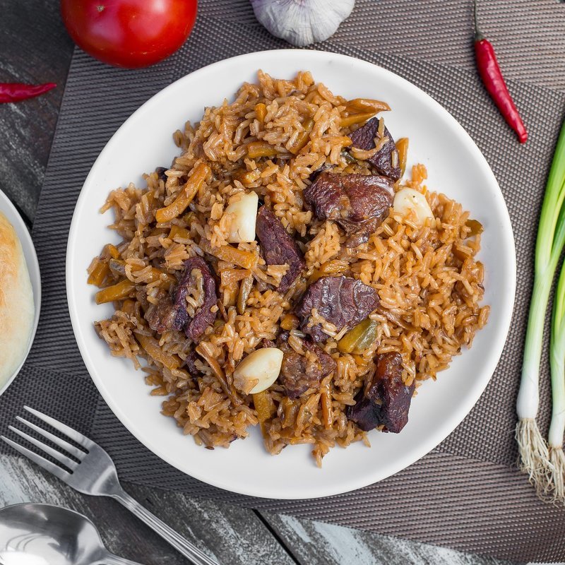 Плов с курицей в мультиварке