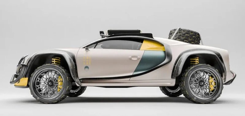 Дизайнер показал концепт суперкара Bugatti Chiron