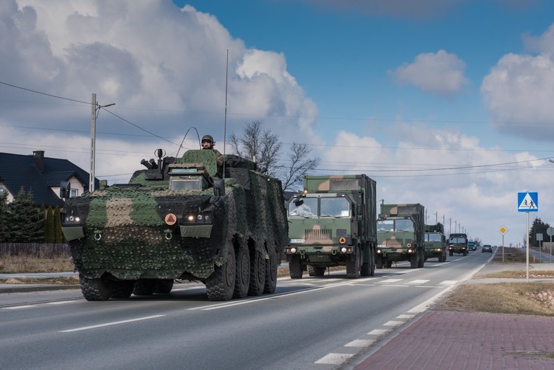 Польские военные проводят учения в приграничных с Украиной регионах