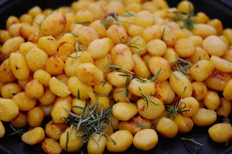 Картофель по-королевски запеченный с мясом
