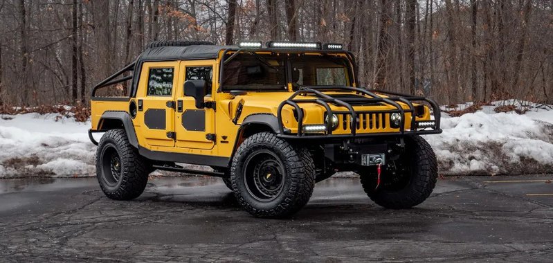 Mil-Spec выпустила Hummer M1-R с двигателем на 800 лошадиных сил