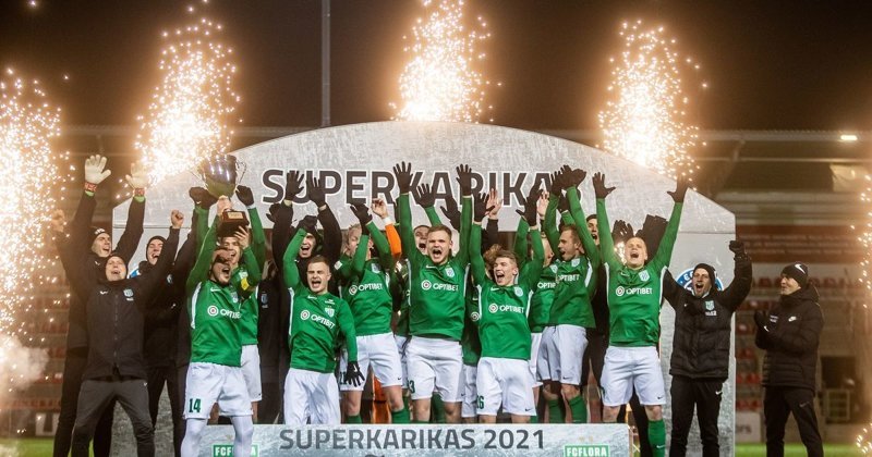 "Флора" выигрывает Суперкубок Эстонии - видео гола и обзор матча