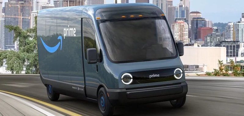 Amazon начала тестировать электрические микроавтобусы Rivian