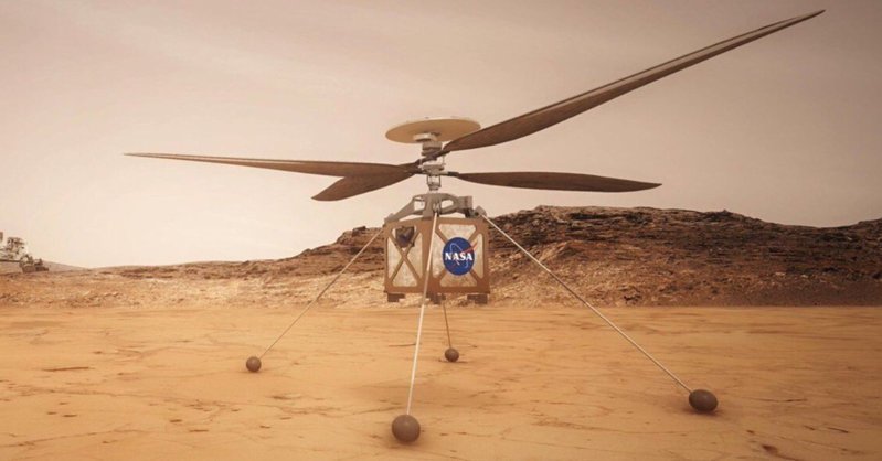 Вертолет NASA совершил успешный четвертый полет на Марсе