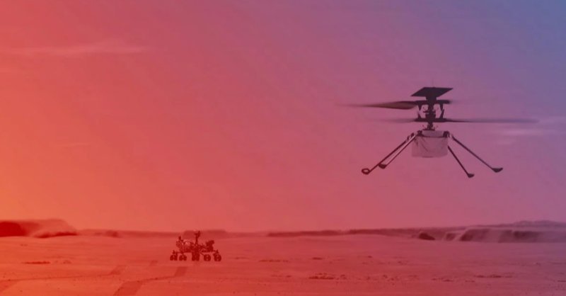 Вертолет NASA совершил полет над Марсом на рекордной высоте