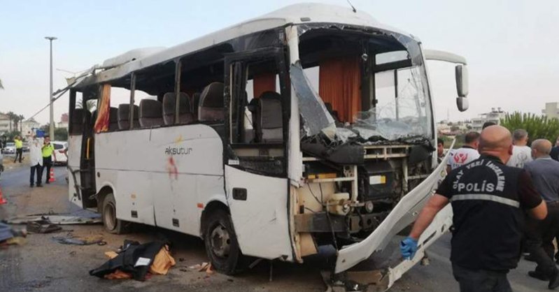 В Анталии разбился автобус с россиянами - трое погибших