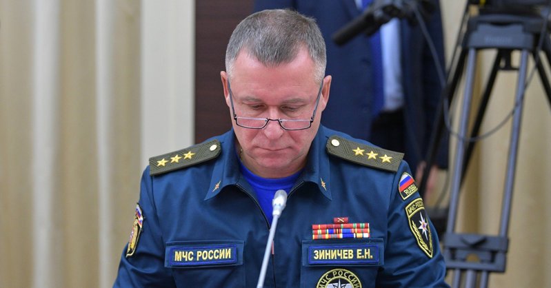 В МЧС России официально подтвердили смерть Евгения Зиничева
