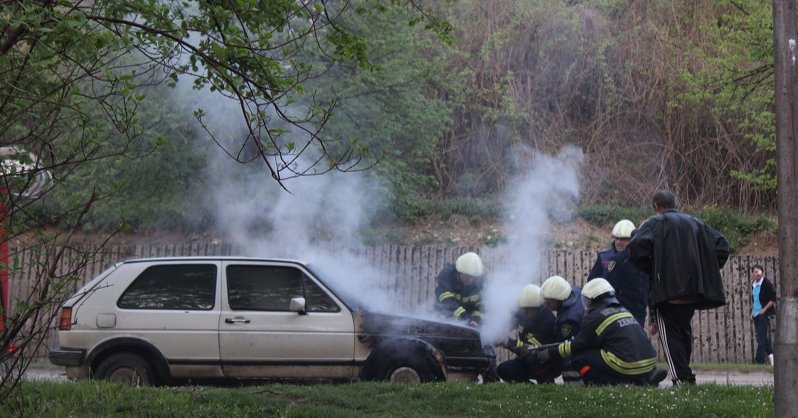 В Латвии нарушитель комендантского часа взорвал авто