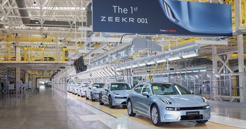 Geely начала выпуск конкурента Tesla Model S