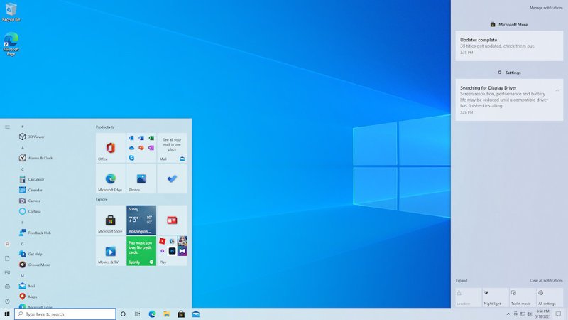 Microsoft выпустила крупное обновление Windows 10
