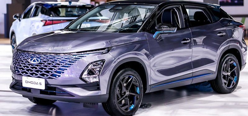 Chery представила яркий кроссовер Omoda 5