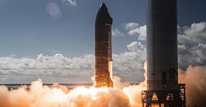 SpaceX впервые испытала все шесть двигателей на Starship SN20