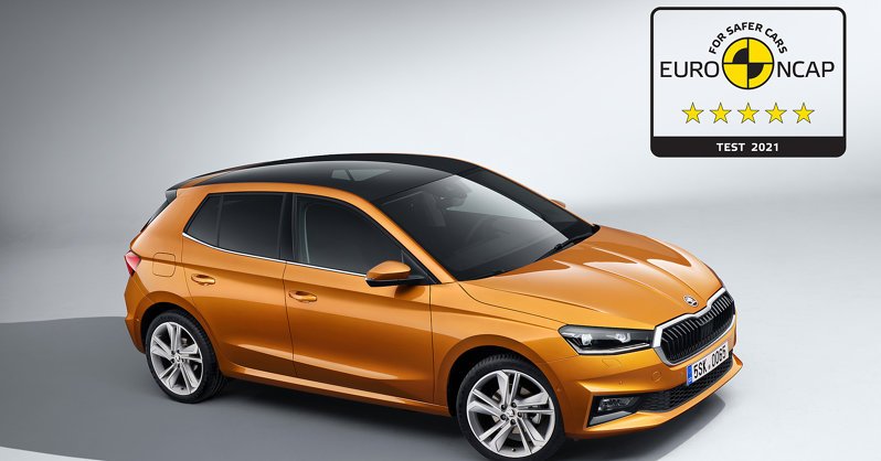Skoda Fabia получила пять звезд в тесте Euro NCAP