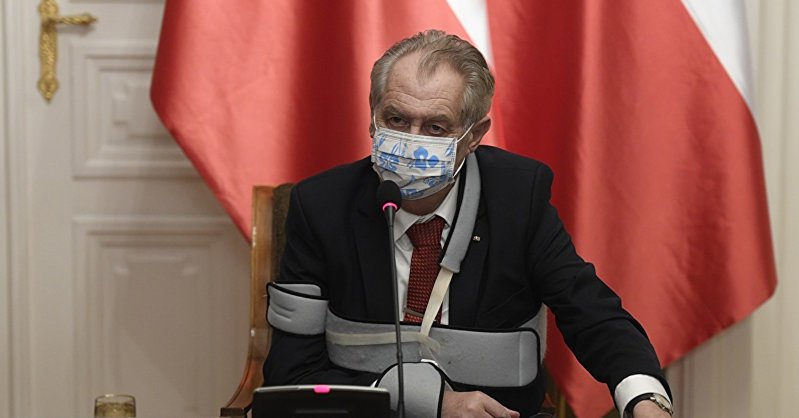 Президент Чехии блокирует формирование правительства