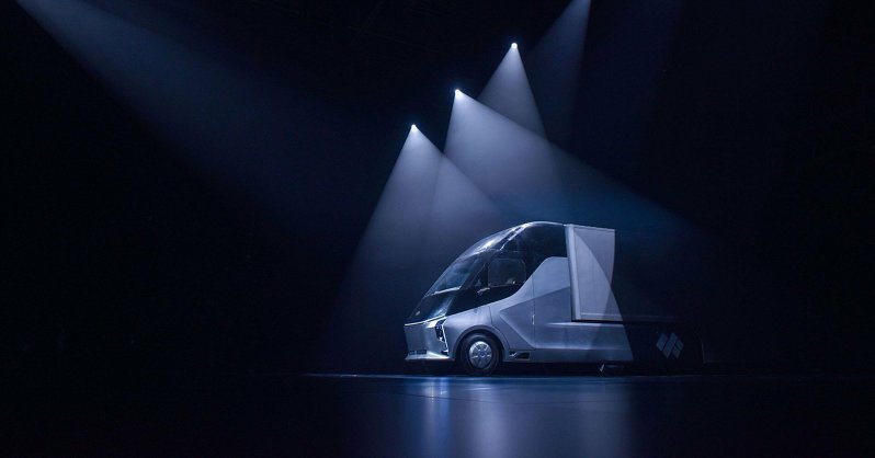 Baidu представила электрический грузовик DeepWay Xingtu