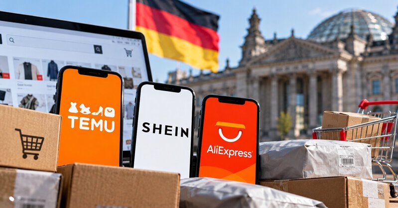 Продажи Temu, Shein и AliExpress в Германии обвалились после введения пошлин